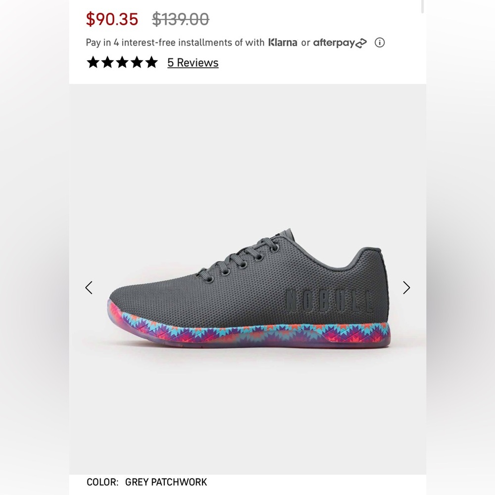 No Bull Women’s Patchwork Trainer Shoe
